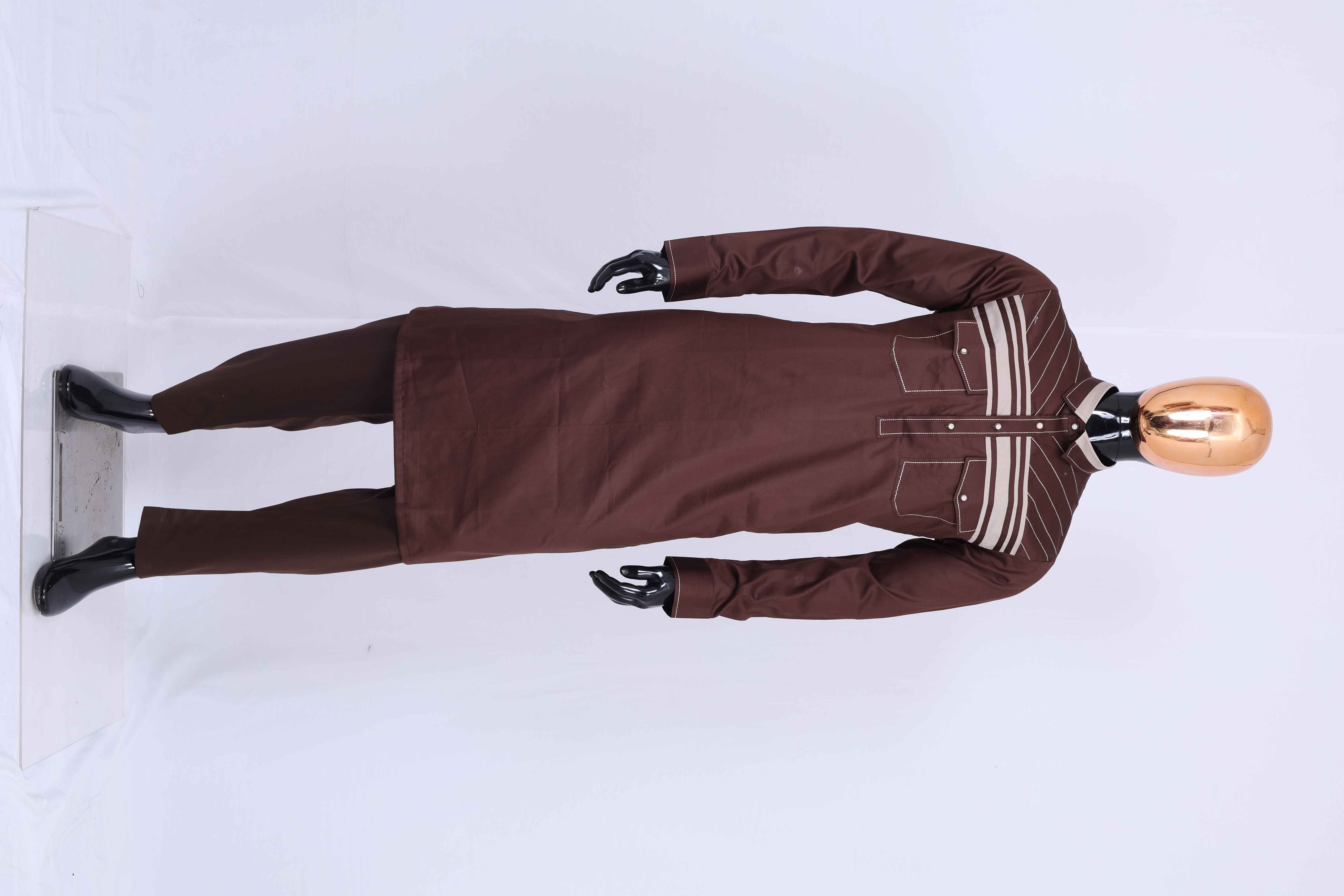 MK 2027 Regal Brown Men's Kurta Suit